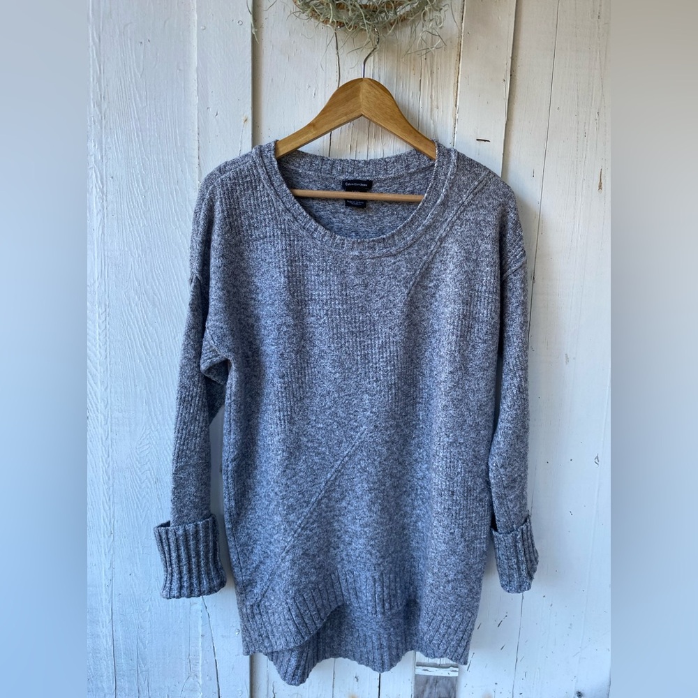 Calvin Klein Jeans Gray Crew Neck Sweater
